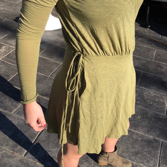 SOLD Free People Wrap Dress - Picture 3 of 4